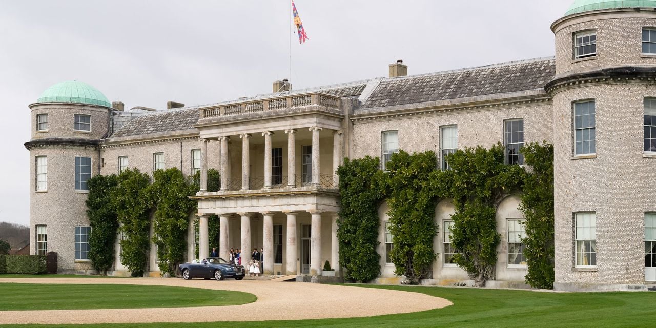 Wedding photo shoot at Goodwood House