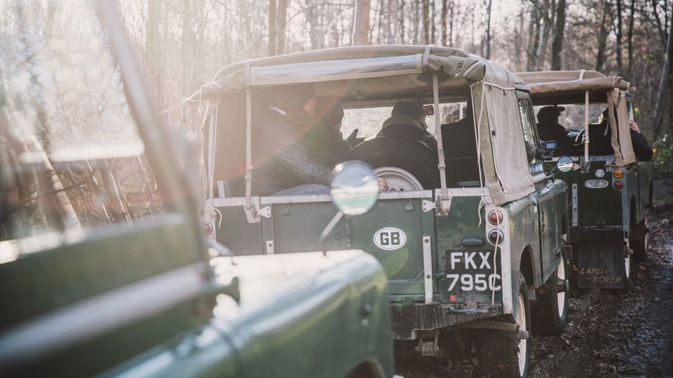 Land Rover off-road driving experience