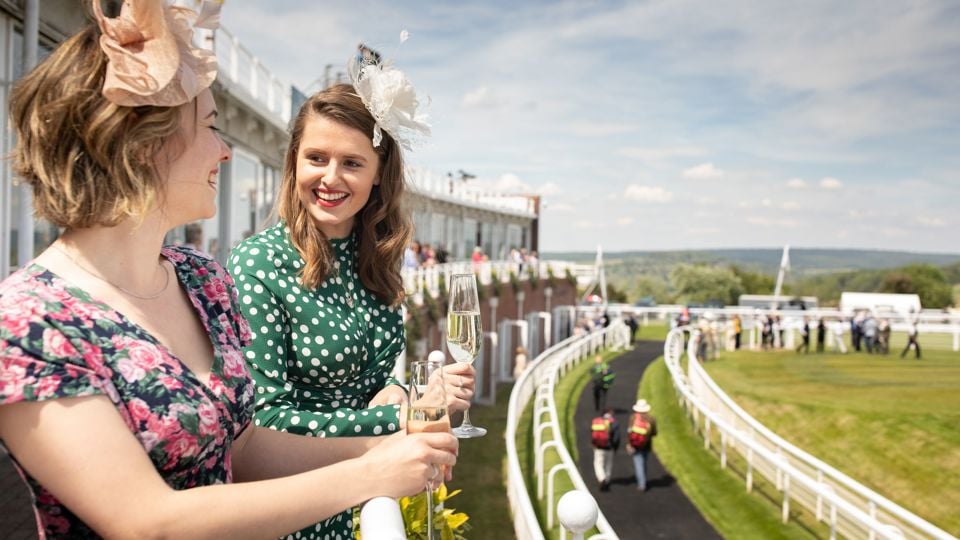 Hospitality- The Racecourse, Goodwood Charlton Hunt balcony