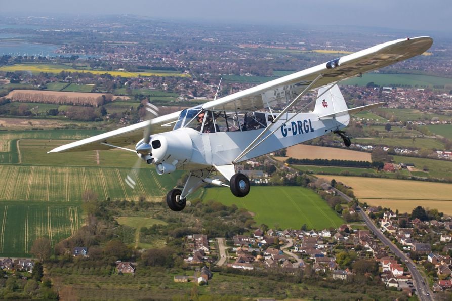 Piper Cub, Goodwood by Nicole Hains