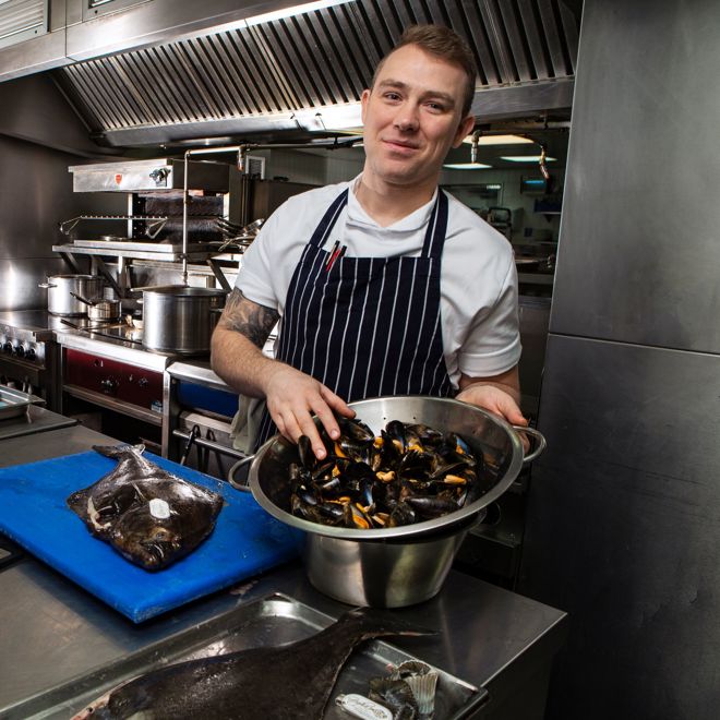 Kennels chef Daniel Turner