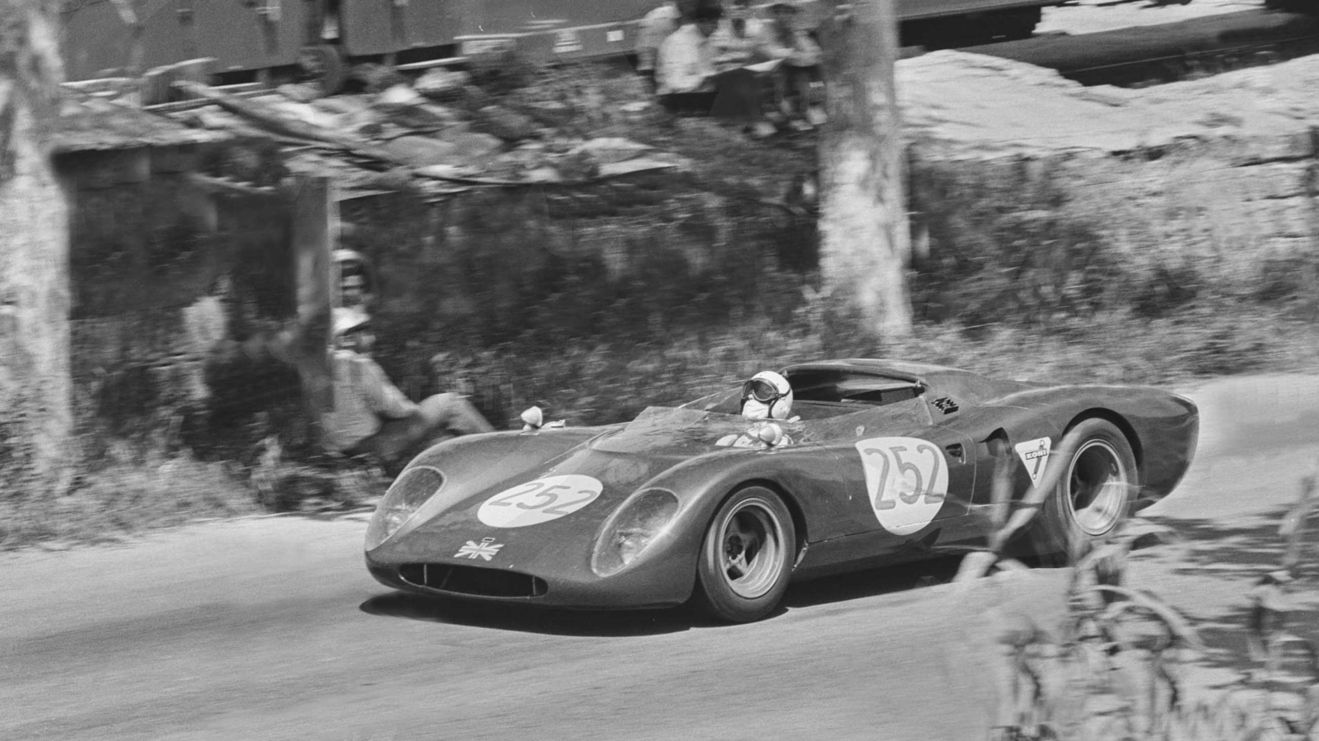 From our friends at the Revs Digital Library - 1969 World Championship of Makes-qualifying Targa Florio in Sicily with Gabrielle Konig driving husband Mark’s gorgeous Nomad Mark 2.