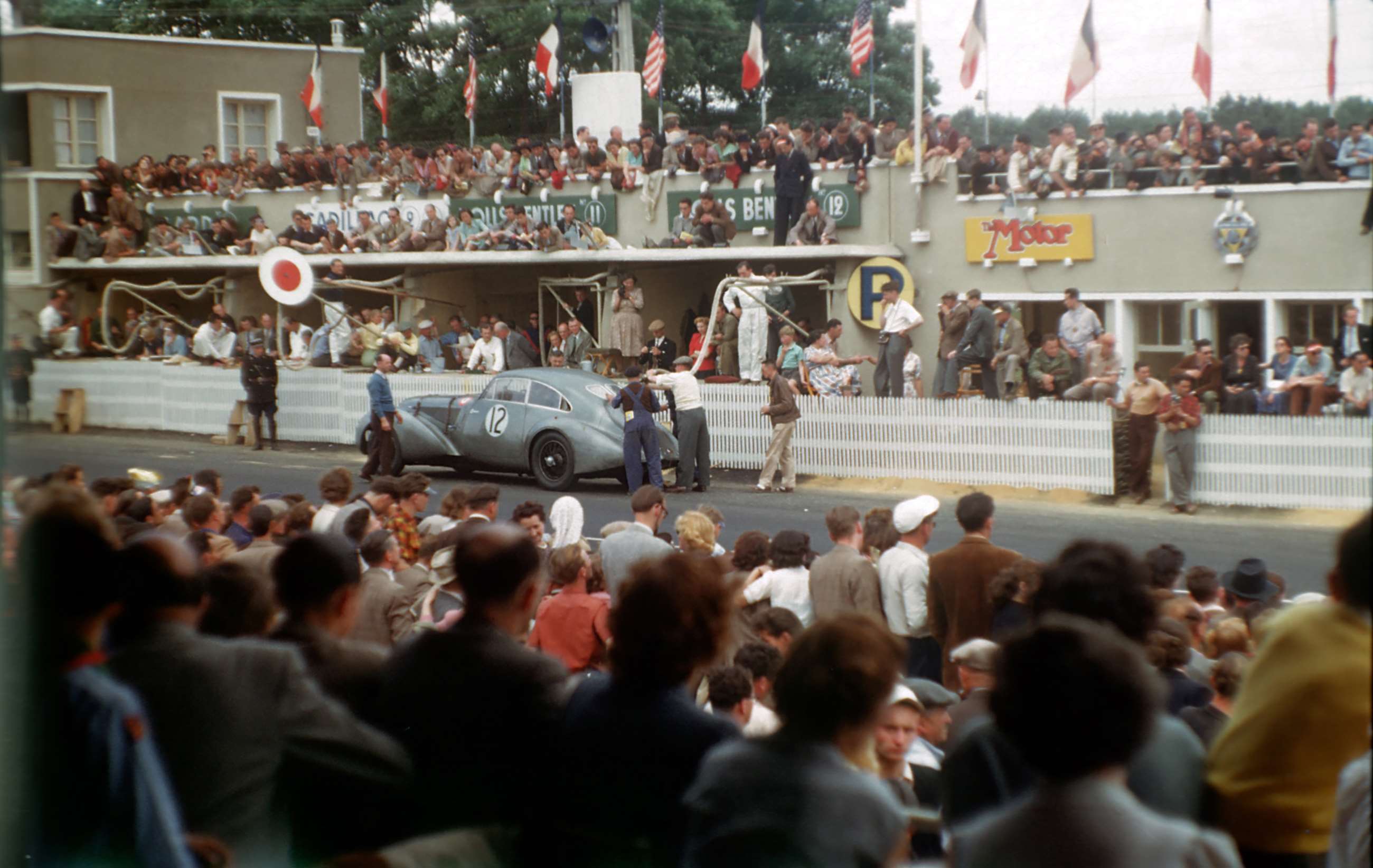 Later generation. Hay’s very special Rolls-Bentley at Le Mans, 1950.