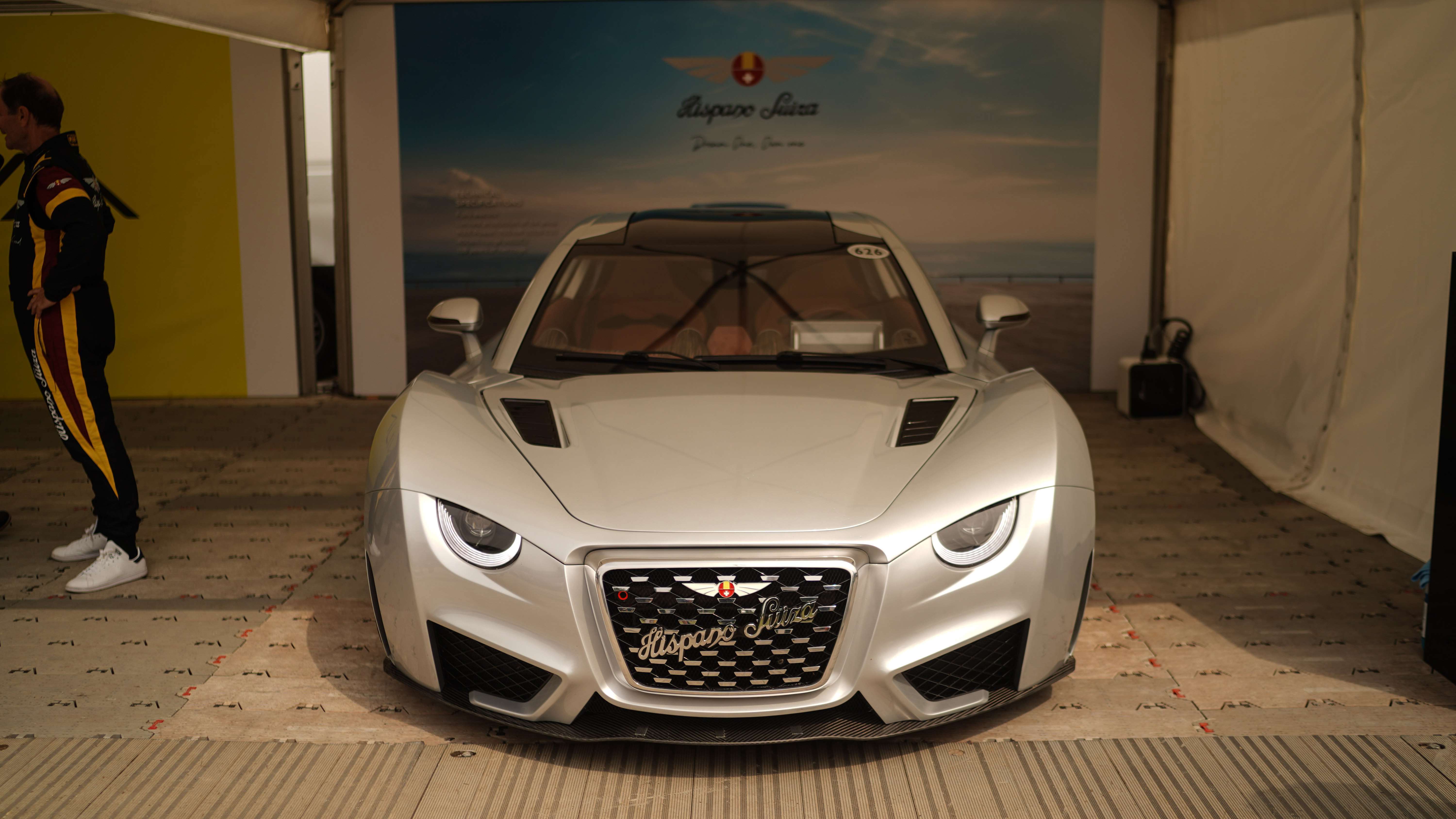 The Hispano Suiza Carmen also debuted at the 2022 Festival of Speed.