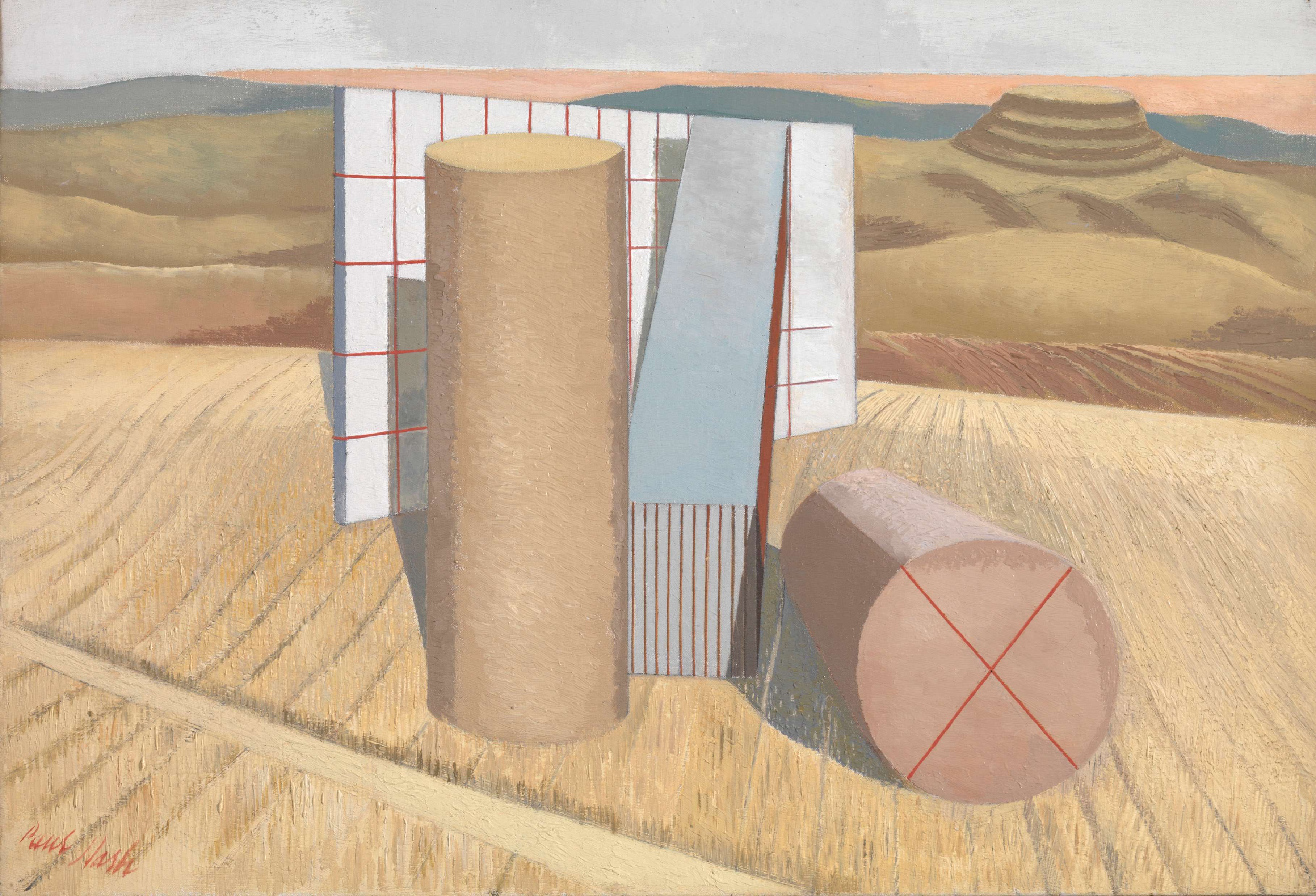 Paul Nash’s 1935 painting, Equivalents for the Megaliths, was inspired by ancient standing stones.