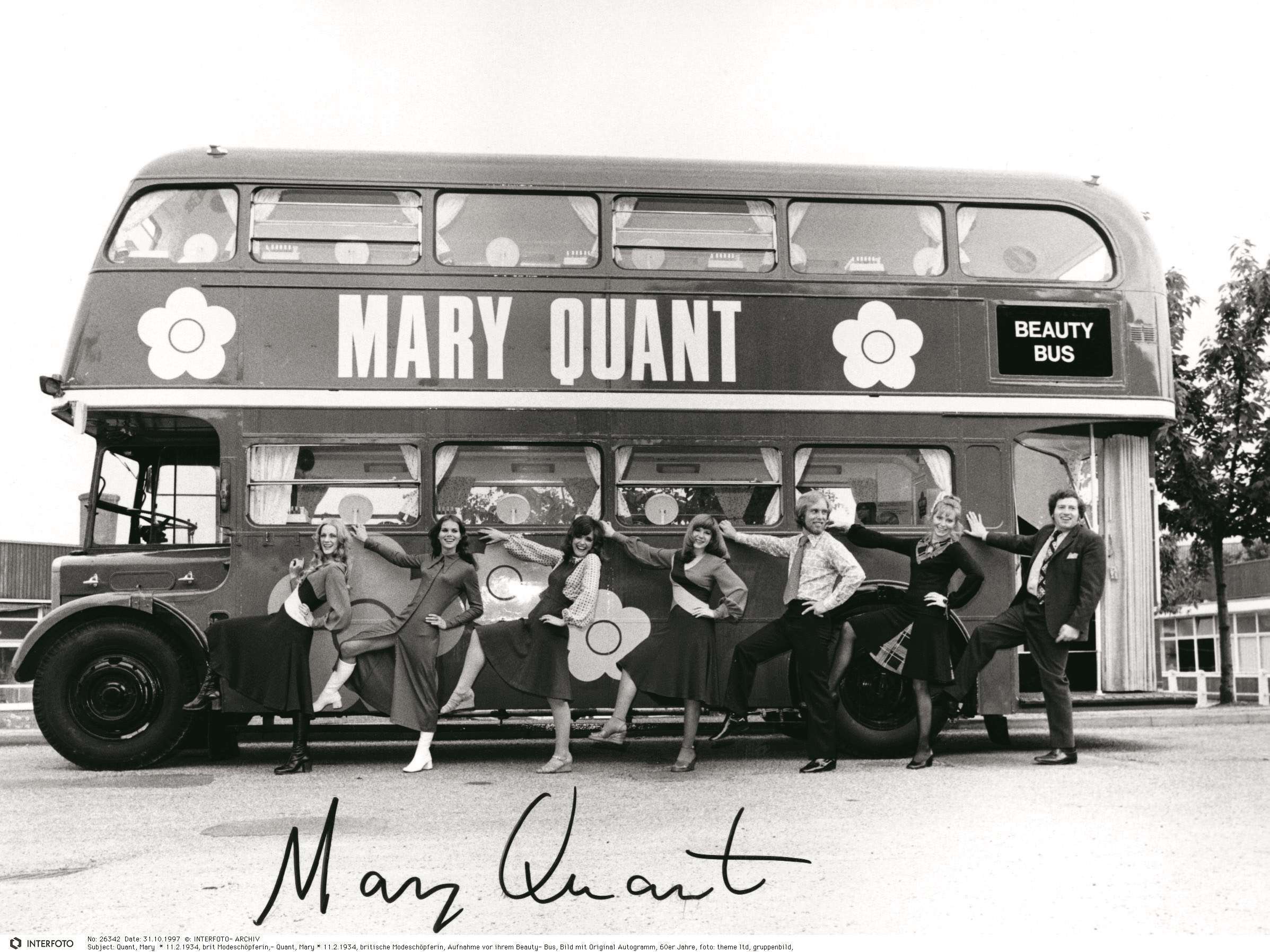 The Mary Quant Beauty Bus, 1971