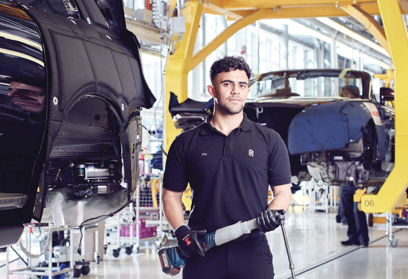 Rolls-Royce trainee Mohammed Rokan is driven by a passion for engineering